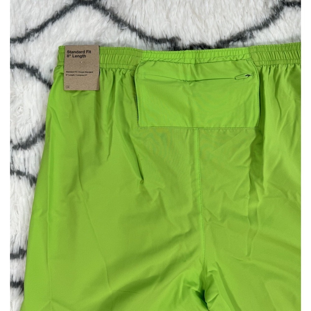NIKE Dri-Fit Run Division Stride 8" Shorts Green Men's Sz M *NEW* DX0841-313 $75 - Picture 10 of 10